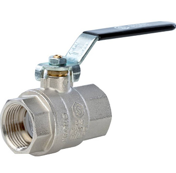 Кран шаровой полнопроходной Ду 20 (3/4") ВР/ВР, ручка рычаг STOUT